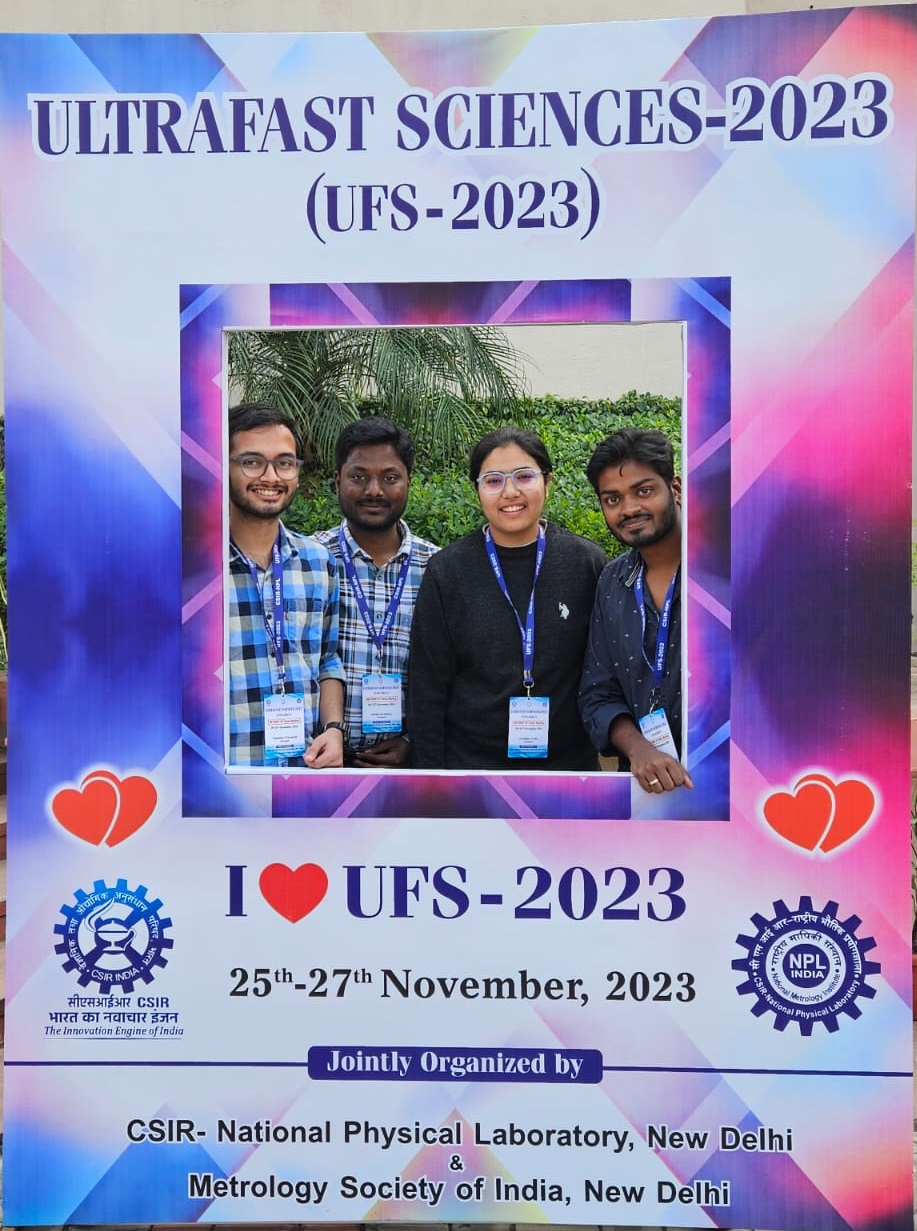 at UFS2023, NPL, Delhi