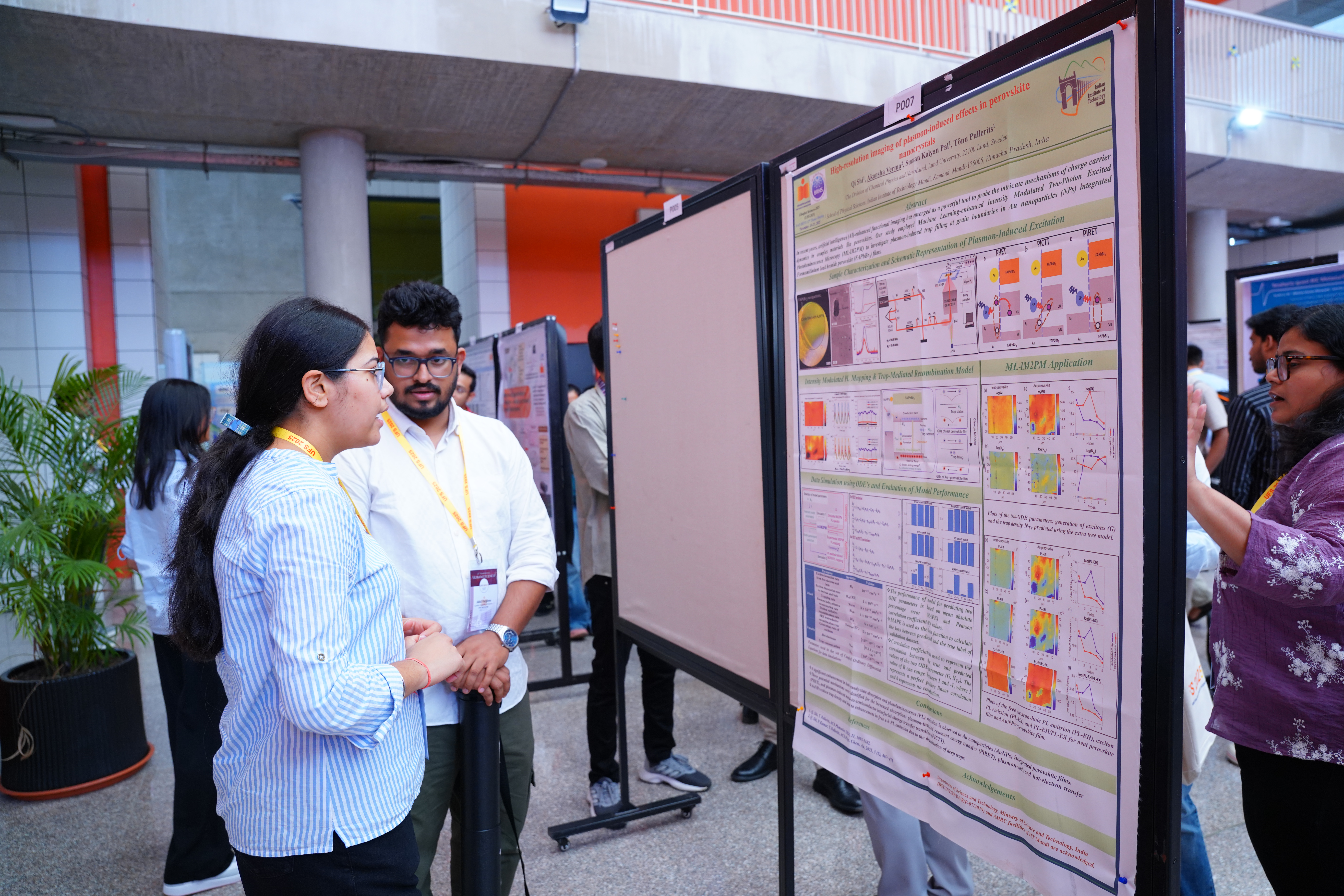 Poster Presentationat UFS 2024, IIT Hyderabad