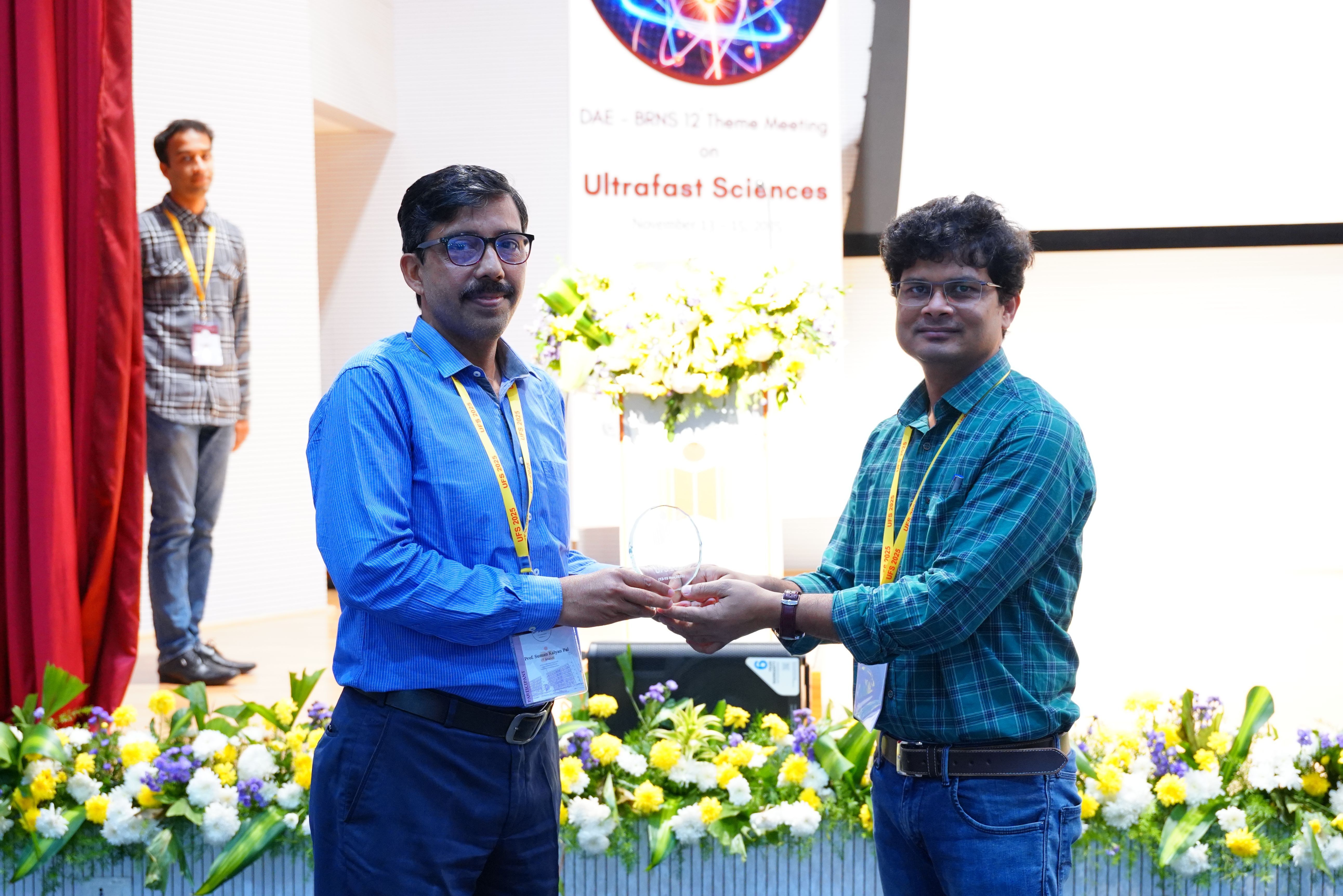 Felicitation at UFS 2024, IIT Hyderabad